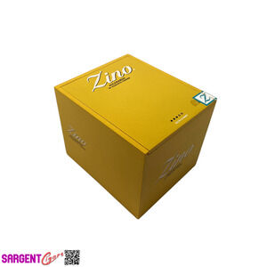 Zino Robusto Empty Wooden Cigar Box 4.75x5.75x4.75
